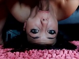 MILF Throat Fuck with Oral Creampie